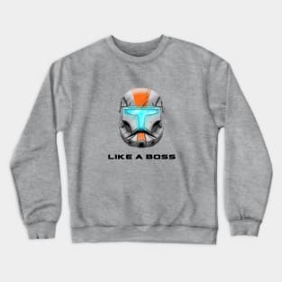 Like a "Boss" Commando Shirt Crewneck Sweatshirt